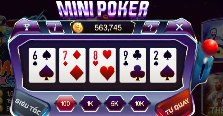 Tìm hiểu luật chơi và cách tính thưởng nổ hũ mini Poker