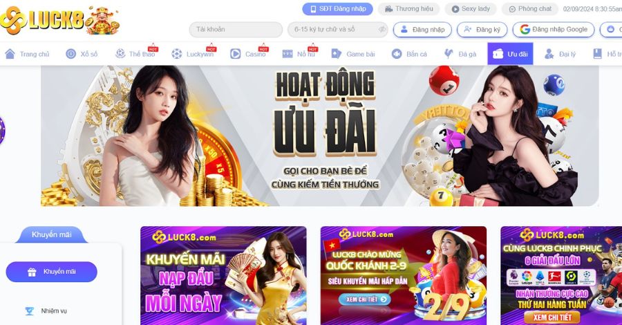 Đôi khi hội viên sẽ gặp phải sự cố bị block trang web khi đăng nhập Luck8